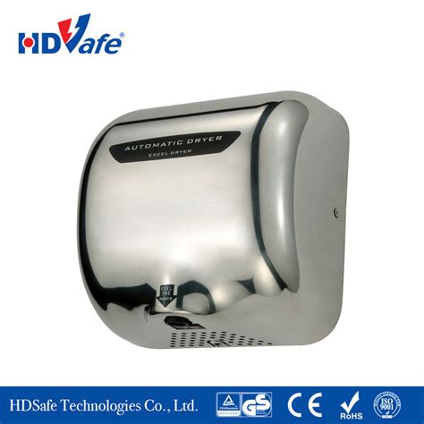 Vandal Resistant Brushed Steel Automatic Hand Dryer China Hand Dryers