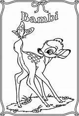 Bambi sketch template