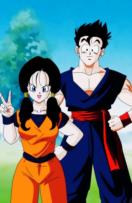 Gohan And Videl Dragon Ball Z C Toei Animation Funimation And Sony