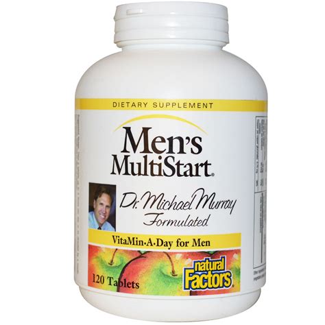 natural factors mens multistart vitamin  day  men  tablets iherbcom