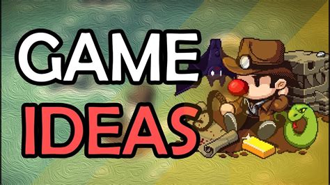 game ideas  tips youtube