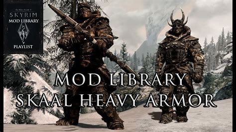 Skaal Heavy Armor Skyrim Mod Library Youtube
