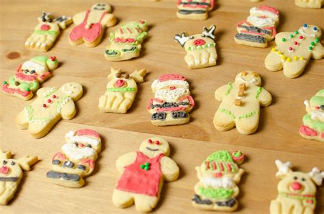 iced christmas biscuits  royal icing  flawless food
