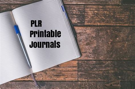 plr printable journals    themes plr launch central