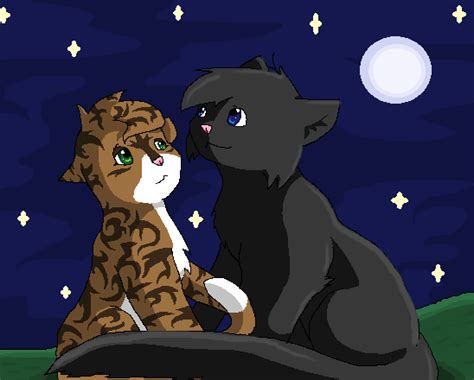 leafpool and crowfeather by bayflight on deviantart