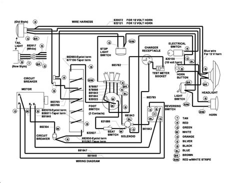 wiring diagram  lights   golf cart electrical schematic diagram guide