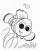 Nemo Coloring Pages Printable Kids Print sketch template