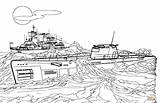 Submarine 2518 sketch template
