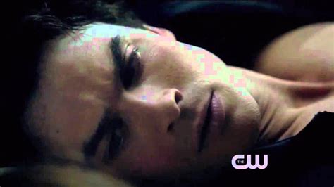 Elena And Damon Kiss Motel Scene The Vampire Diaries 3x19 Youtube