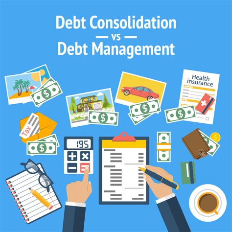 debt consolidation vs debt management which is best