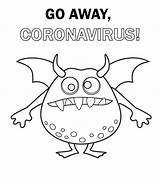 Coronavirus Coloring Printable Pages Onlinecoloringpages sketch template