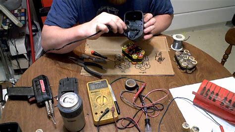 secciene ideas rebuild battery  cordless drill