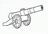 Coloriage Cannons Activité sketch template