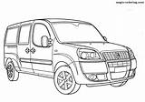 Fiat Coloring Doblo Pages Cars Main Supercoloring Drawing Magic Transportation Printable Skip sketch template