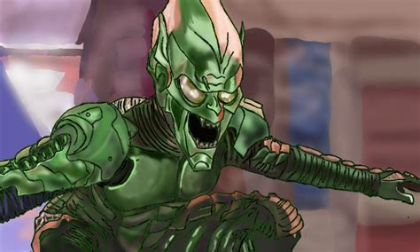 colors live spiderman green goblin by iamgoingtoimprove