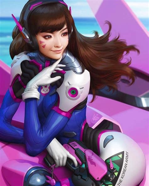 Vic Roberts On Twitter That S Hot Dva Overwatch Game