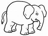 Elephant Coloring Drawing Pages Kids Animal Clipart Drawings Zoo Library Ears Republican Young Printable Getdrawings Clipartbest Creative Preschool Clipartmag Clip sketch template