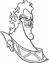 Hades Coloring Pages Zeus Drawing Greek God Face Hercules Drawings Easy Cartoon Disney Draw Sketch Colouring Sketches Printable Color Paintingvalley sketch template