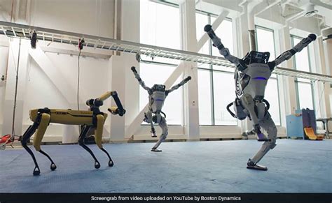 viral video boston dynamics   robots     year