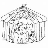 Circus Pages Coloring Preschool Getdrawings sketch template