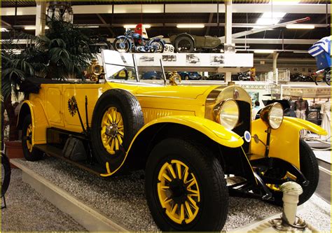 laurin klement typ tk  photo  image gelb auto museum images