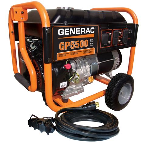 generac gp  running watt gasoline portable generator  lowescom