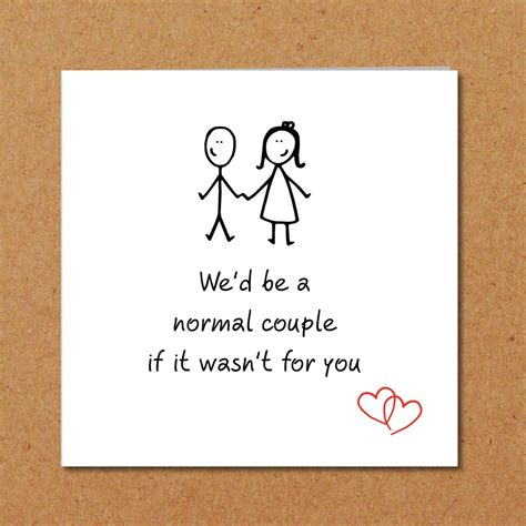 Funny Card For Anniversary Birthday Or Valentine S Day