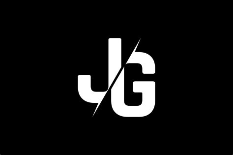 monogram jg logo design afbeelding door greenlines studios creative fabrica