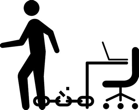 Chained To Desk Flickr Photo Sharing Clipart Best