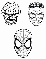 Marvel Coloring Pages Super Superhero Heroes Clipartmag sketch template