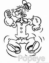 Sailor Popeye Coloring Pages sketch template