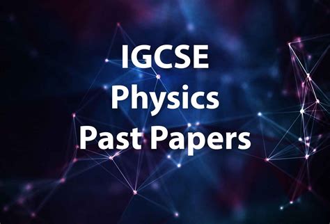 igcse physics  papers