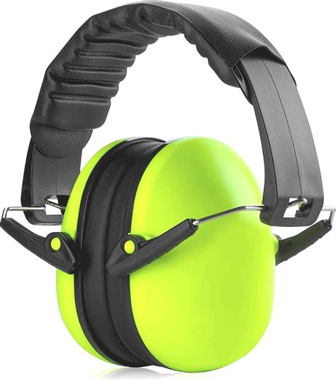 hearing protection ear muffs lime green hearing protection  noise cancelling reduction