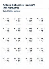 addition worksheets