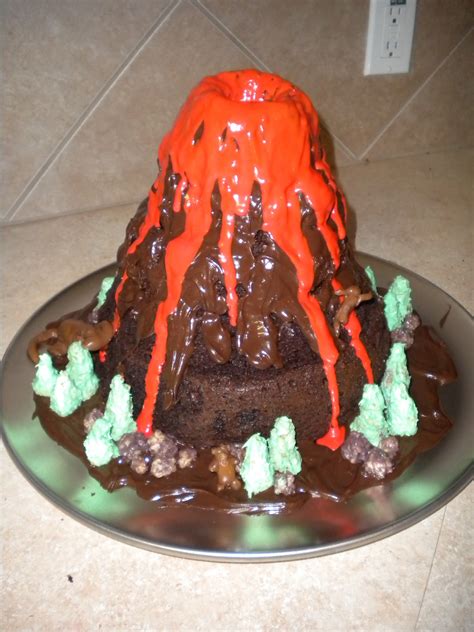 volcano cakes decoration ideas  birthday cakes