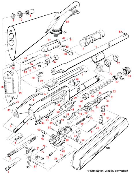 remington    mag schematic brownells uk