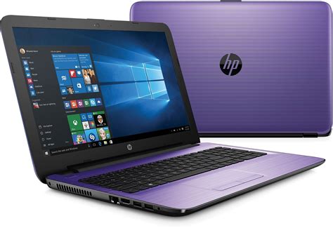 hp notebook  ayno lila laptop med hd skaerm och ssd disk