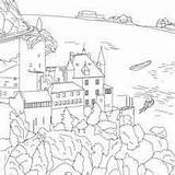 Heidelberg Neuschwanstein Ausmalen Schloss Malvorlagen Hundertwasser Castillo Drawing Hellokids Burg Semperoper Heidelberger Alemania Ausmalbilder Dom Drawings sketch template