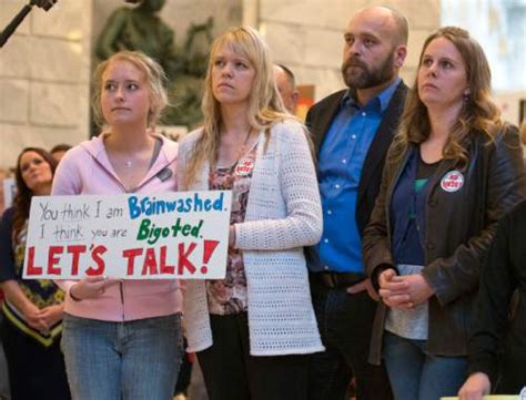 Polygamists Protest Bigamy Bill At Utah Capitol The Salt Lake Tribune