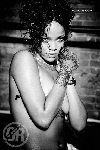 Rihanna Sexy And Topless For Esquire Magazine Aznude