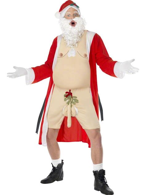 Adult Sleazy Santa Costume 22051 Fancy Dress Ball