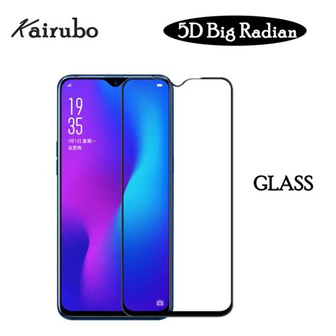 5d cold carving tempered glass for oppo f9 screen protector oppo f9