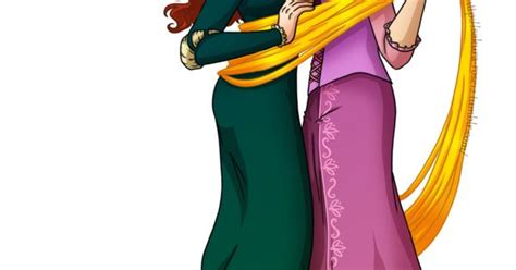 Rapunzel And Merida Sweet Gay Disney And Lesbian