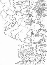 Regenbogenfisch Malvorlage Stimmen sketch template