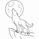 Howling Draw Easydrawingguides sketch template
