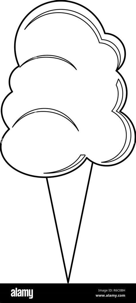 cotton candy coloring page printable candy coloring pages updated