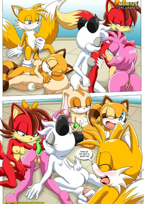 tails tinkering so many hot chicks and they are all for tails to fuck sonic hentai