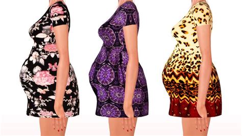 My Sims 3 Blog Ilyfs Maternity Enabled Dresses By