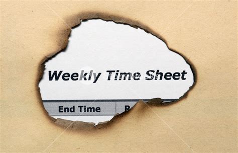 weekly time sheet royalty  stock image storyblocks