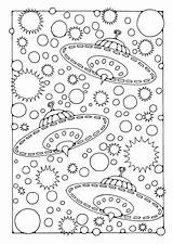 Coloring Ufo Pages Space Printable Large Colorear Para sketch template